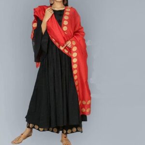 Women’s Black Ethnic Dresses SD-102