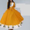 Women’s Yellow Ethnic Dresses SD-124